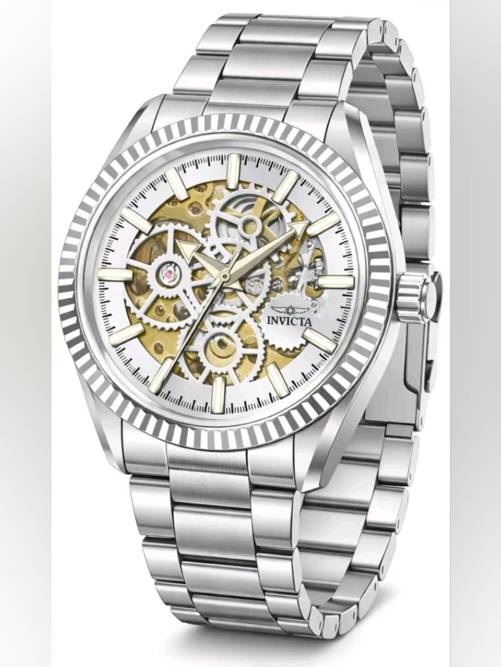 Invicta Objet D Art Glyph Automatic Men's Watch w/ Skeleton Dial - (69751) #100